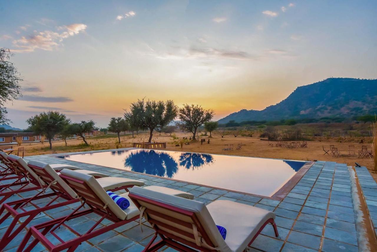 Hotel Camp Lands End Pushkar Zewnętrze zdjęcie